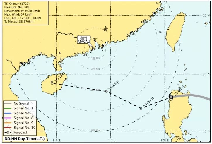 澳门台风最新信息及影响分析概述