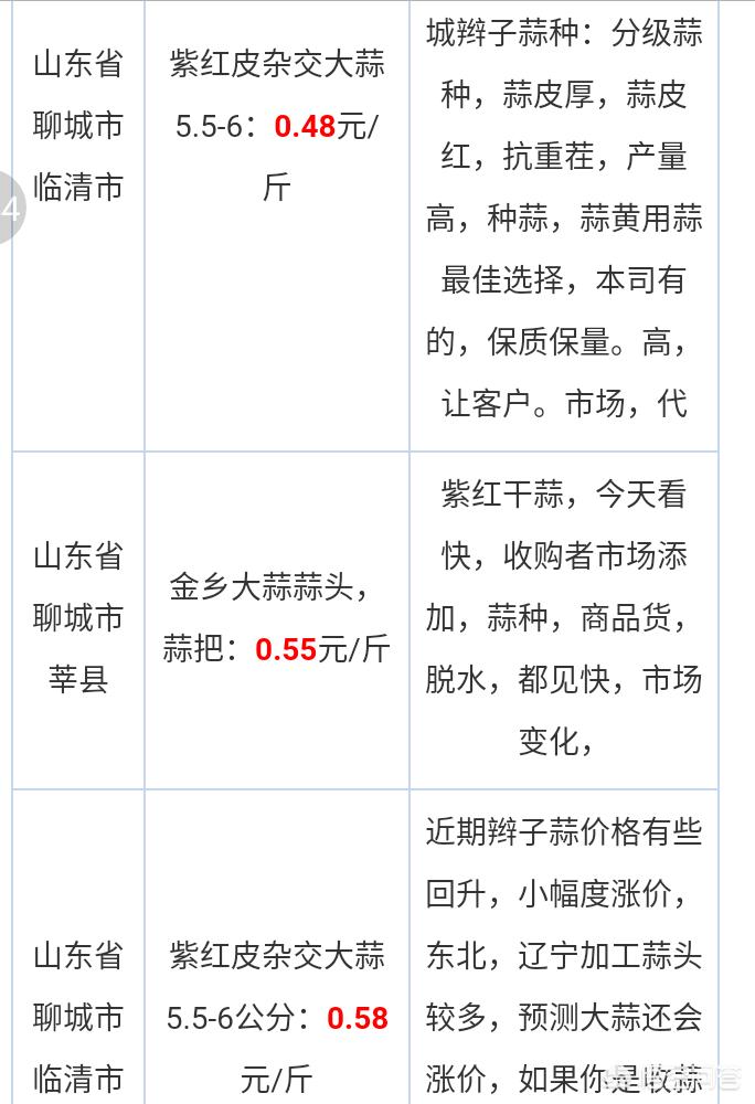 甘肃大蒜价格最新行情解析